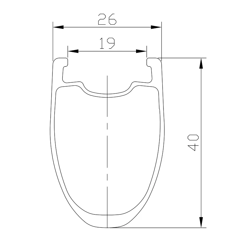 LIENGU 390g 700C 40 мм обод дорожного велосипеда 26 ширина 19 внутренняя Φ велосипедные