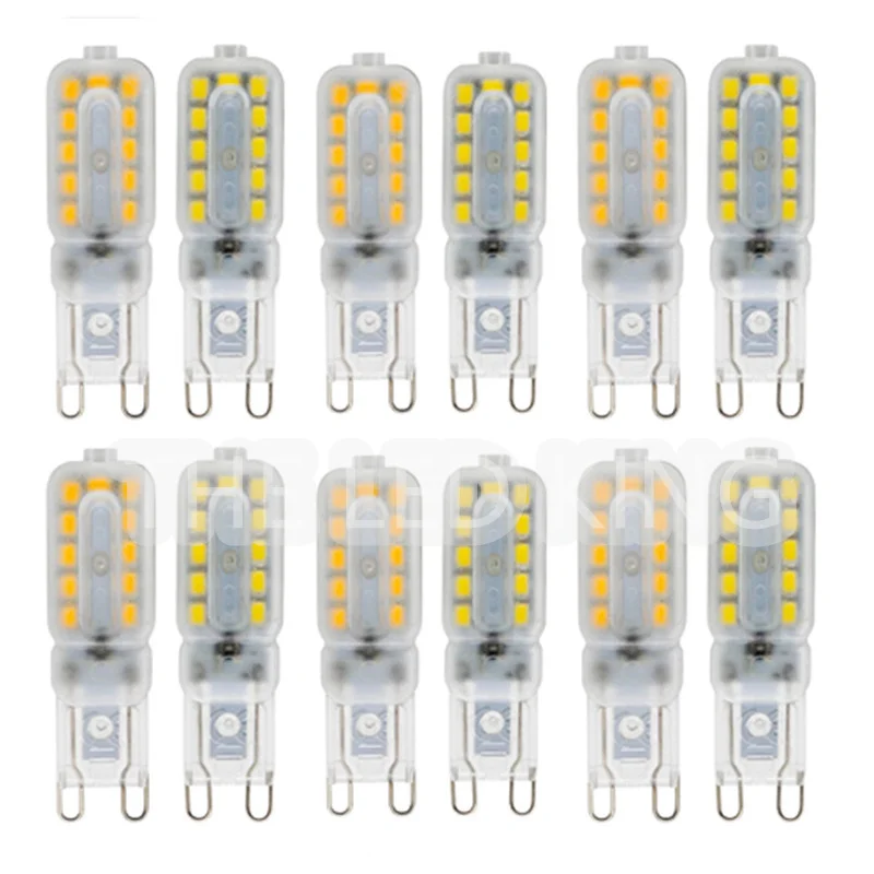 Диммируемая светодиодная лампочка G9 SMD2835 10 светодиодный т. 7 Вт 5 220 В переменного