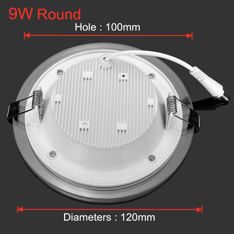 

Потолочный светильник Evelobin Glass-Downlight 6W 9W 12W 18W