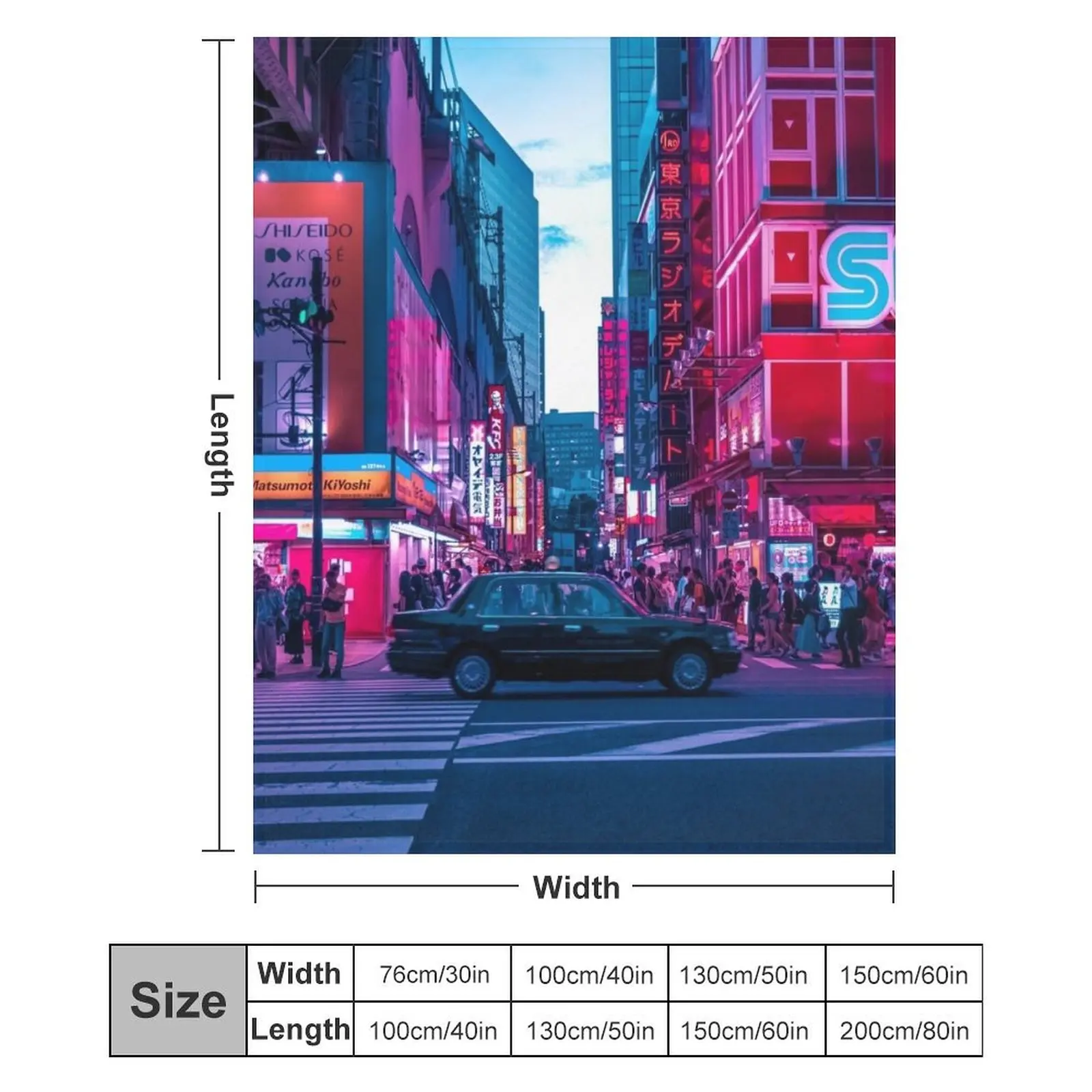 Новые вечерние прицелы Акихабара Throw Blanket Beautifuls Shaggy Blankets