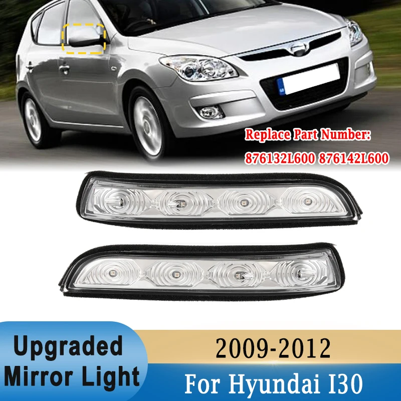 

Модернизированное боковое зеркало заднего вида, фонарь поворота для Hyundai I30 2009-2012 876132L600 876142L600