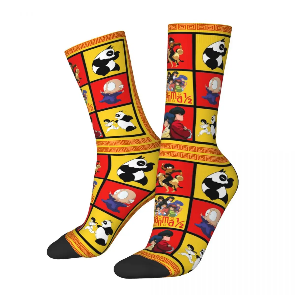 

Casual Women Socks Ranma 1/2 Accessories Comfortable Graphic Socks All Season Birthday Present