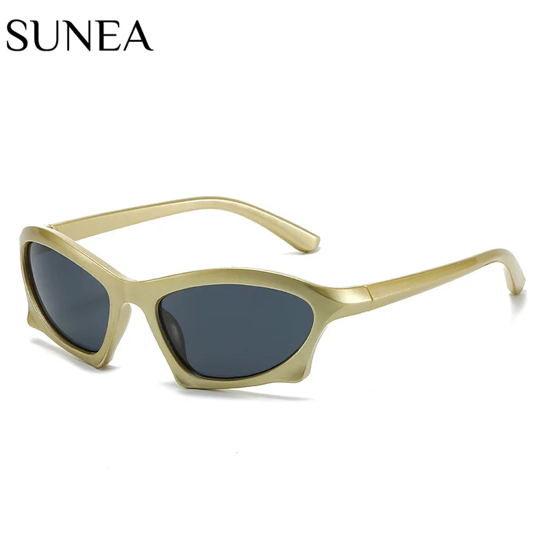 

Women Sunglasses Fashion Cat Eye Sunglass Geometry Sun Glasses Retro UV400 Black Red Shades Eyewear Lunette De Soleil Femme