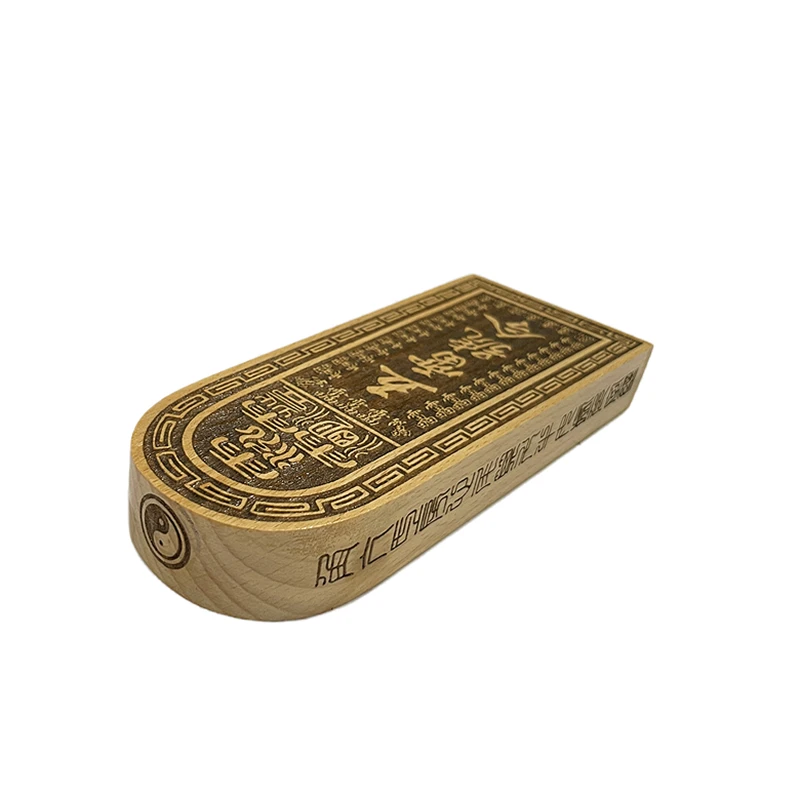 Даосские ритуальные имплантации жетон пять гром инструменты фэн-шуй деревянный