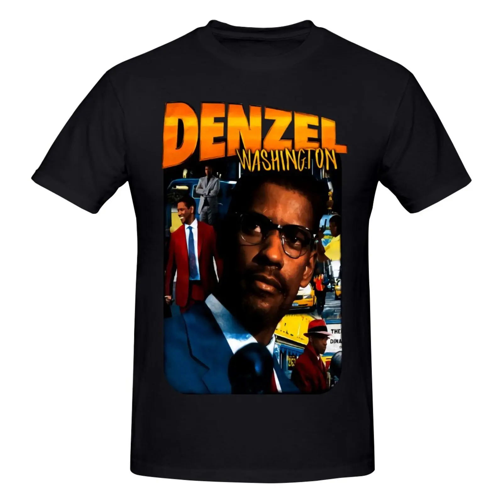 

Rare Vtg Denzel Washington To Bc57 Men's Clothing Oversize T-Shirts Harajuku Clothing Men's Clothes Oversized T-Shirt T Shirts