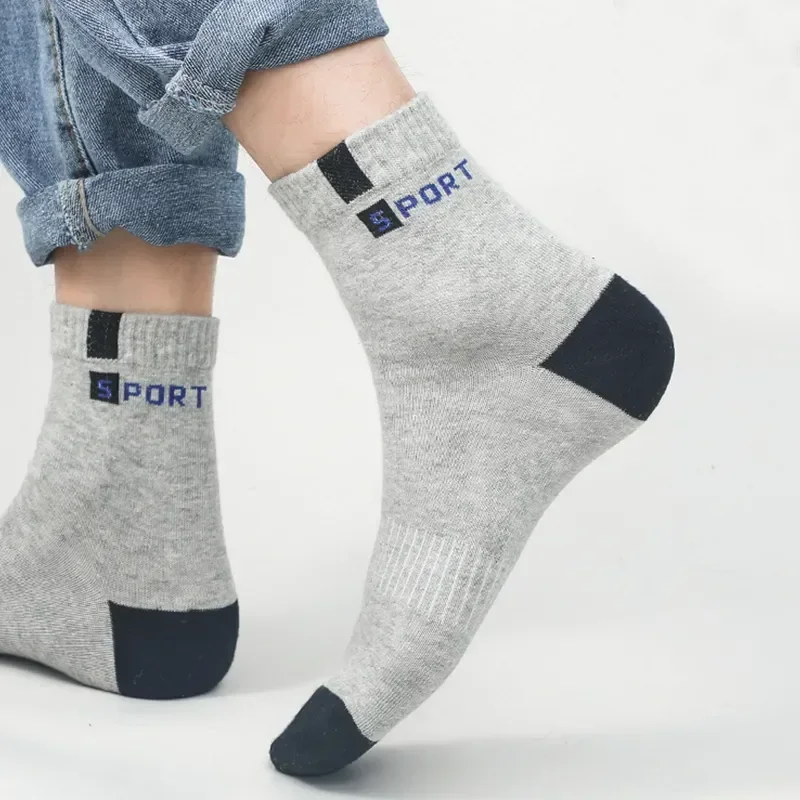 

10 пар/партия, мужские носки из бамбукового волокна