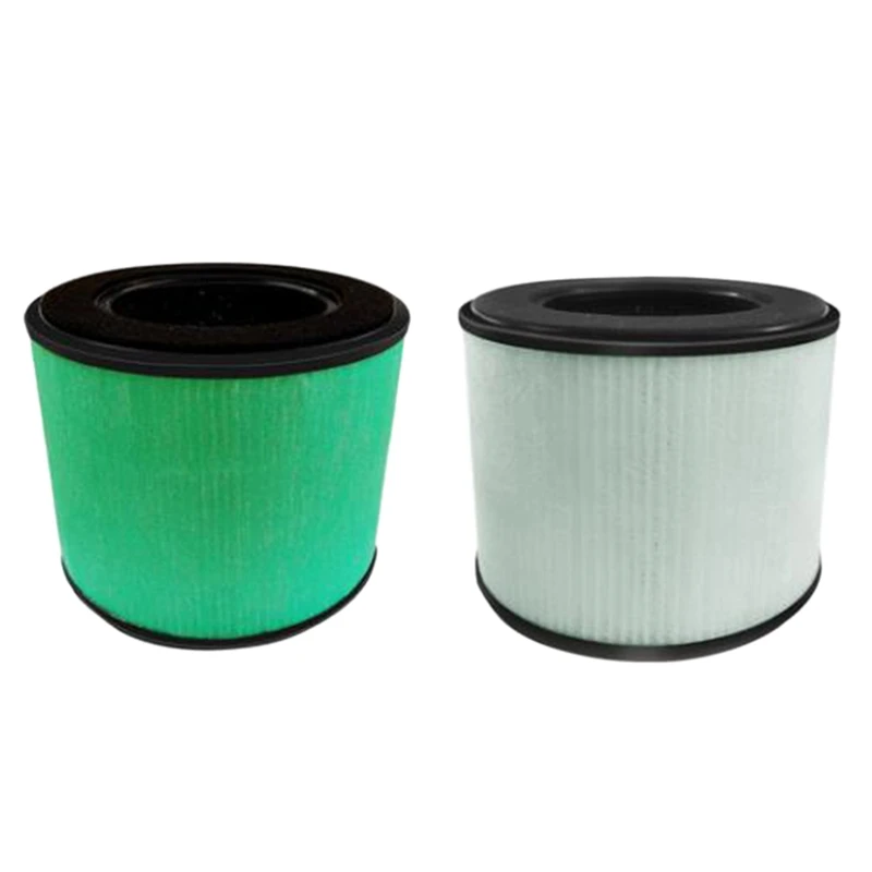 

2 Pcs Bs-08 3-In-1 Hepa Replacement Filter Compatible For Partu Hepa Air Purifier Filters Part