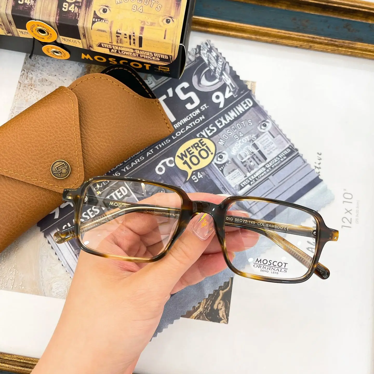 

Authentic MOSCOT SHINDIG Johnny Depp Luxury Design Retro Men Women Sun Glasses Classic Popular Acetate Frame Male Couple Eyewear