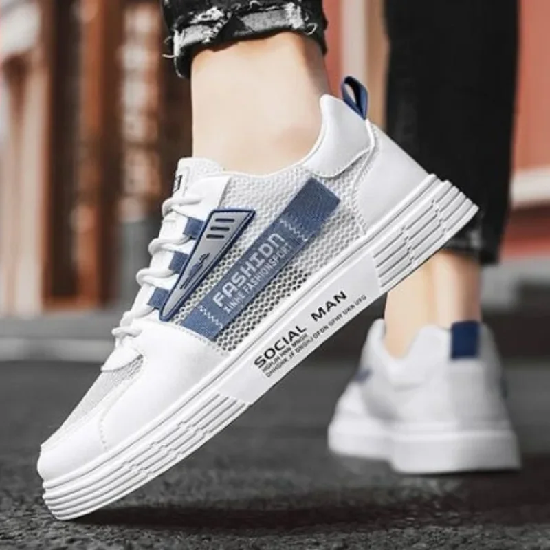 Кроссовки мужские летние дышащие удобные повседневные с воздушной подушкой