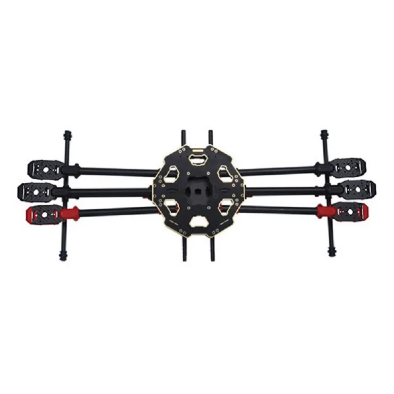 

Tarot 680Pro Folding 3K Carbon Fiber Hexacopter 680mm with Landing Skid Kit TL68P00