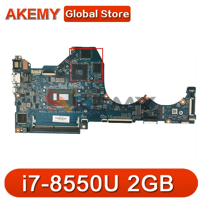 

For Pavilion 14-CE TPN-Q207 laptop motherboard With i7-8550U 2GB DA0G7AMB6D1 L26404-601 L18497-001 L18497-601 mainboard