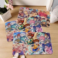 inazuma eleven long rugs washable non slip living room sofa chairs area mat kitchen toilet rug