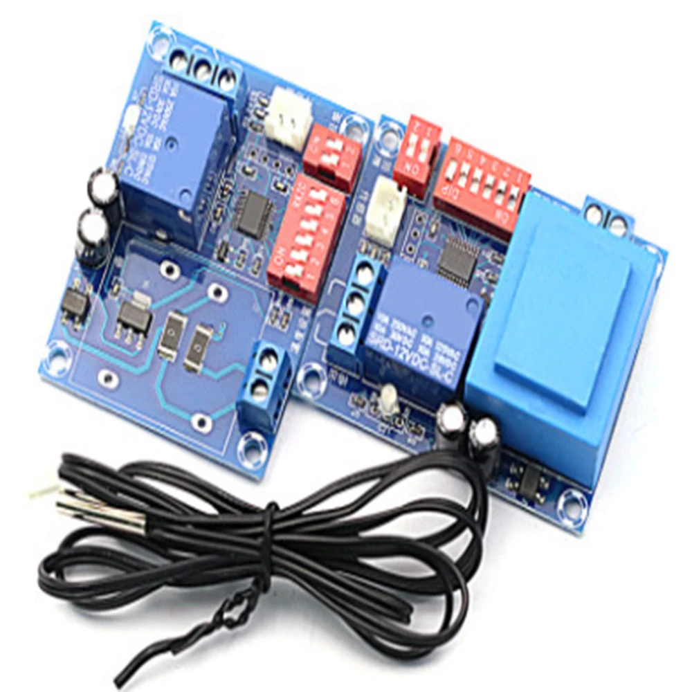 

Настраиваемый регулятор температуры DC 12V AC 220V NTC Sensor -25-100 Celsuis Switch Control