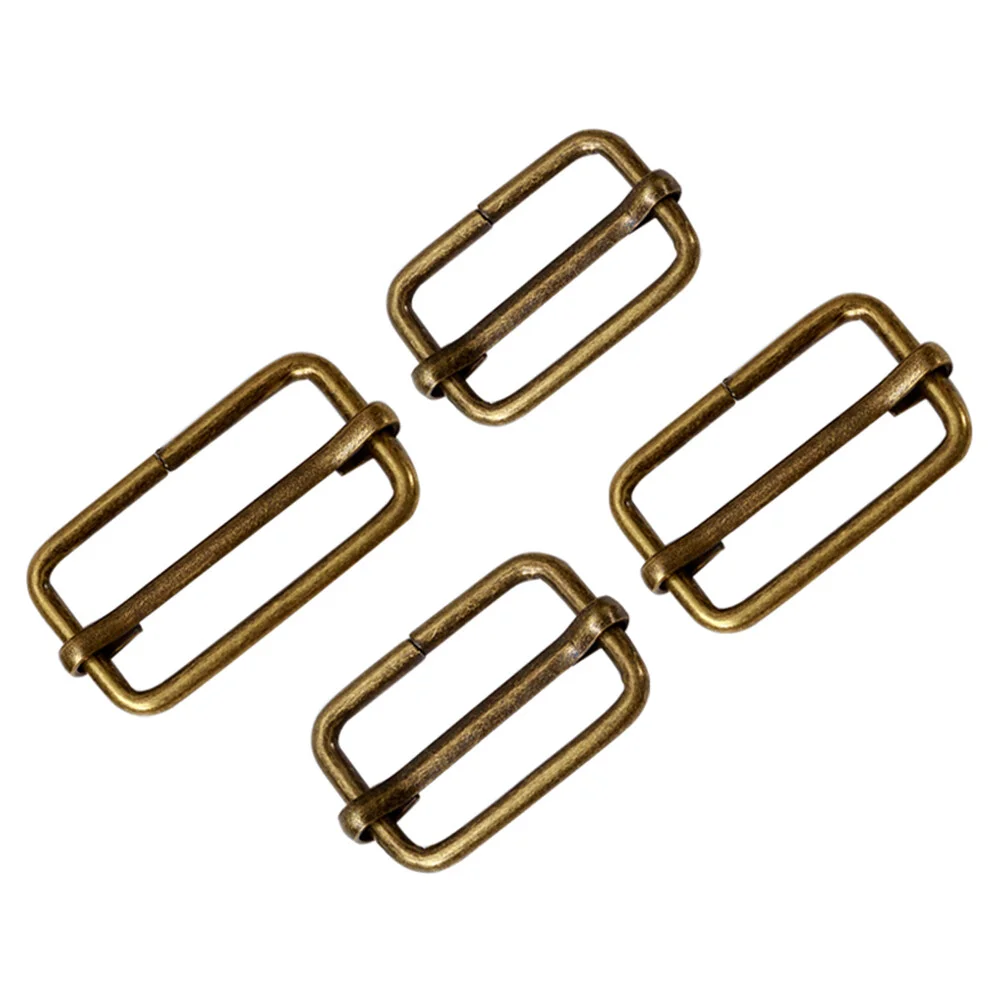 

20PCS Slide Belt Connection Roller Buckles Bag Strap Adjustable Metal Pin Buckles for Backpack Suitcase Clothes(Bronze)