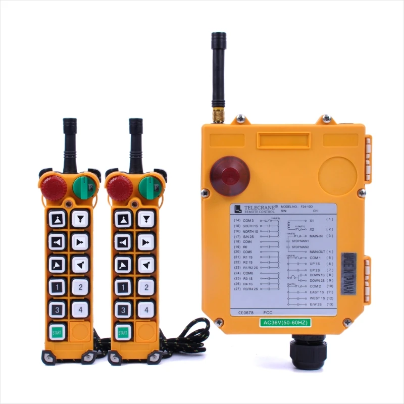 

F24-10D Crane Wireless Remote Control