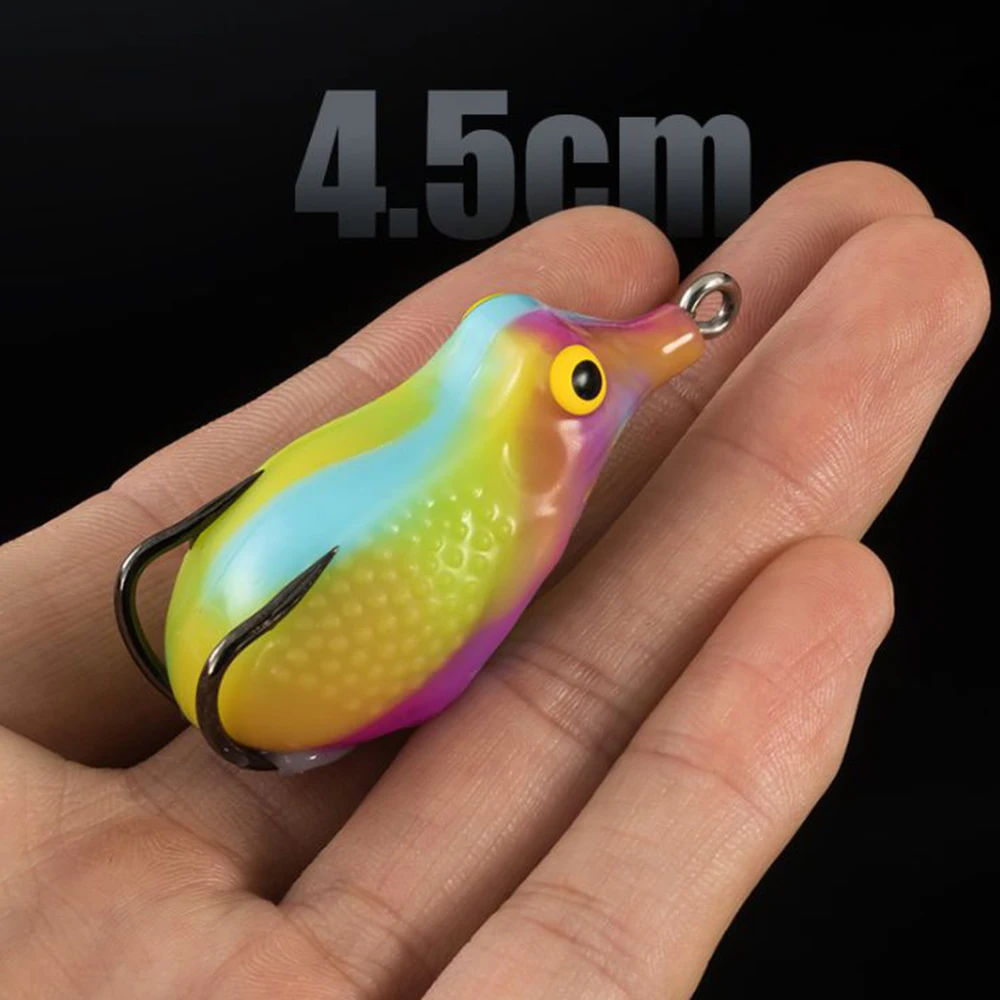 

8.4g/6.4cm Fishing Lures Soft Bait Swimbaits Ray Frog For Snakehead Fish Lake Fishing Goods Tackle