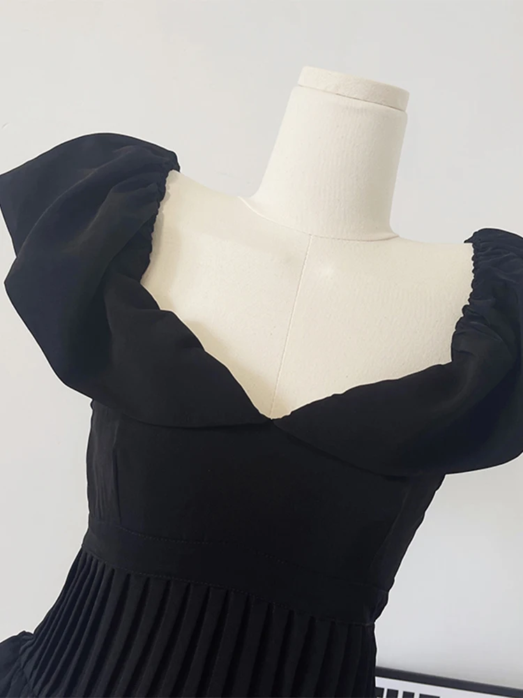 Женская шифоновая блузка с оборками винтажная облегающая во французском стиле