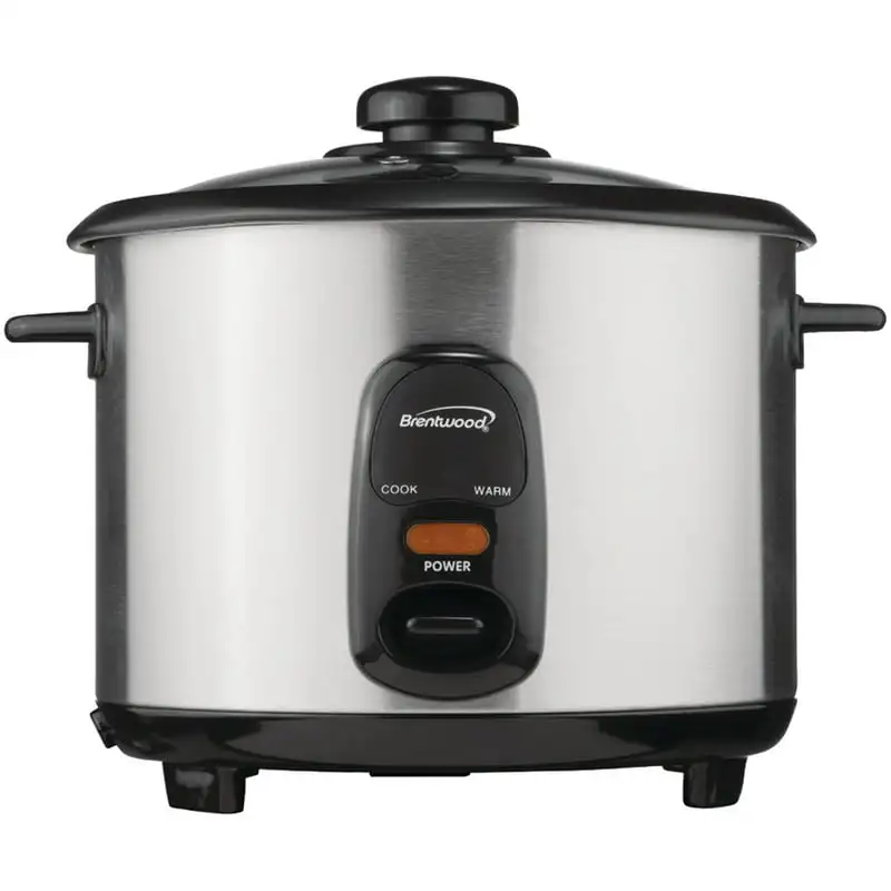 

TS-10 5-Cup Uncooked/10-Cup Cooked Rice Cooker Stainless Steel