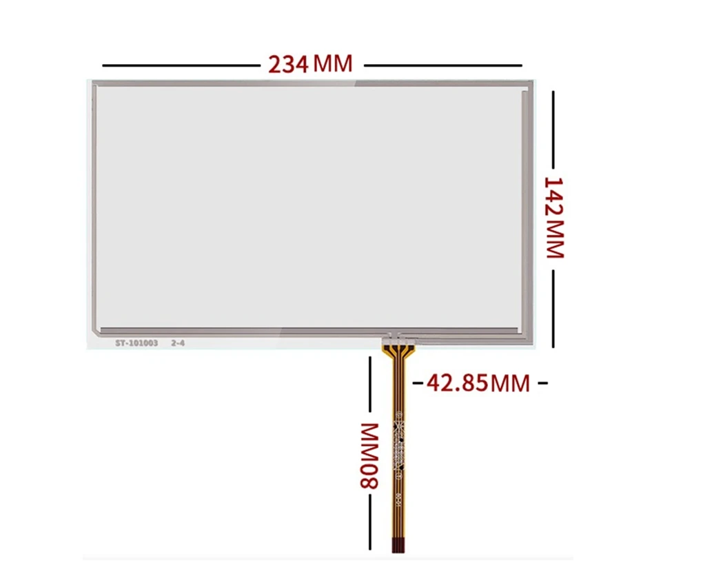 

10.1 inch four wire resistance touch screen industrial computer handwriting screen high quality Code: ST- 101003