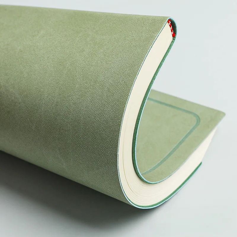 Блокнот А5 из мягкой кожи в простом стиле квадратный блокнот для рисования