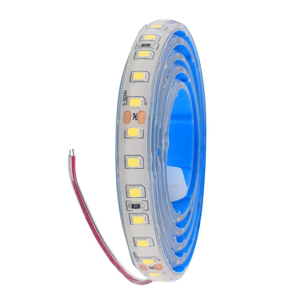 XUNATA Гибкая светодиодная лента 12/24В теплый белый IP68/IP67