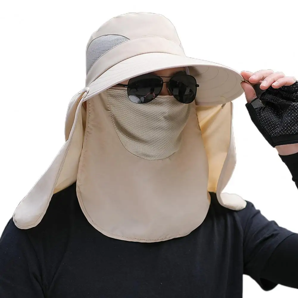 

Шляпа мужская солнцезащитная, однотонная, с защитой от УФ-лучей, для отдыха на открытом воздухе, походов, вечеринок, лето