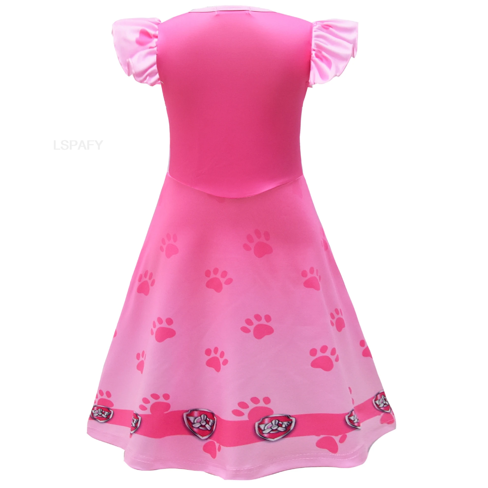 Детские платья для девочек костюмы косплея на Хэллоуин Щенячий патруль талисман