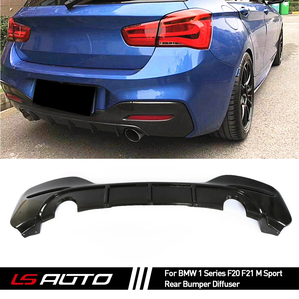 

Задний бампер из углеродного волокна диффузор спойлер для BMW 1 серии F20 F21 M Sport M135i M140i хэтчбек 2016 - 2018