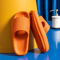 women thick platform cloud slippers summer beach eva soft sole slide sandals leisure men ladies indoor bathroom anti slip shoes