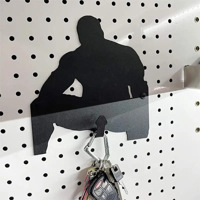 

Key Holder Innovative Wall Hanging Bedroom Door Rack Hanger Decoration Key Holder Coat Hook Coat Rack Creative Wall Hanging Rack