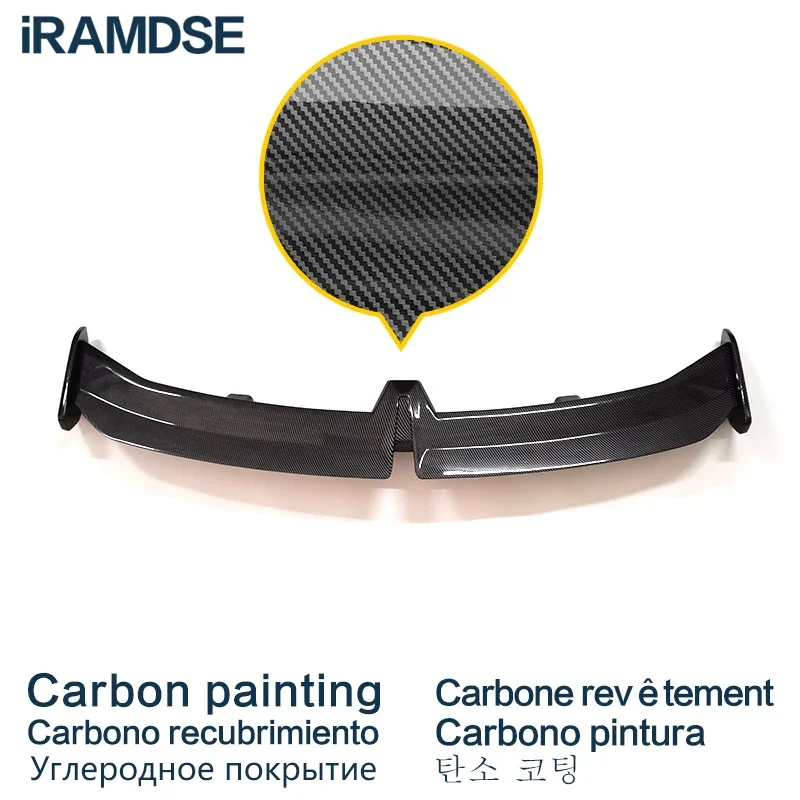 

Черный спойлер для CHANGAN UNI-K заднее крыло 2021-2023 тип W ABS