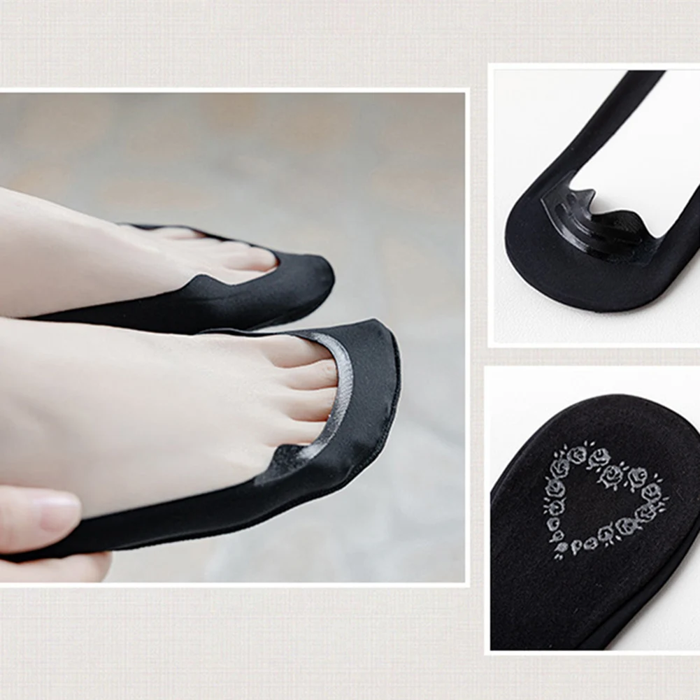 

Носки женские Летние бесшовные из вискозы с низким вырезом, 1 пара