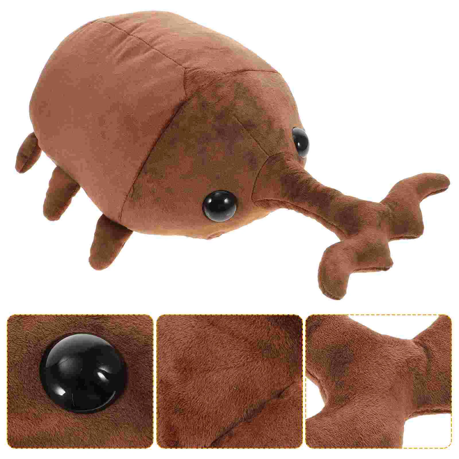 

Beetle Plush Stuffed Uang Plushies Toy Animal Toys Girls Filling Pp Cotton Animals Babies