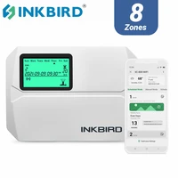 inkbird smart sprinkler intelligent control system 8 zone watering wi fi irrigation controller with timer app monitor rain skip