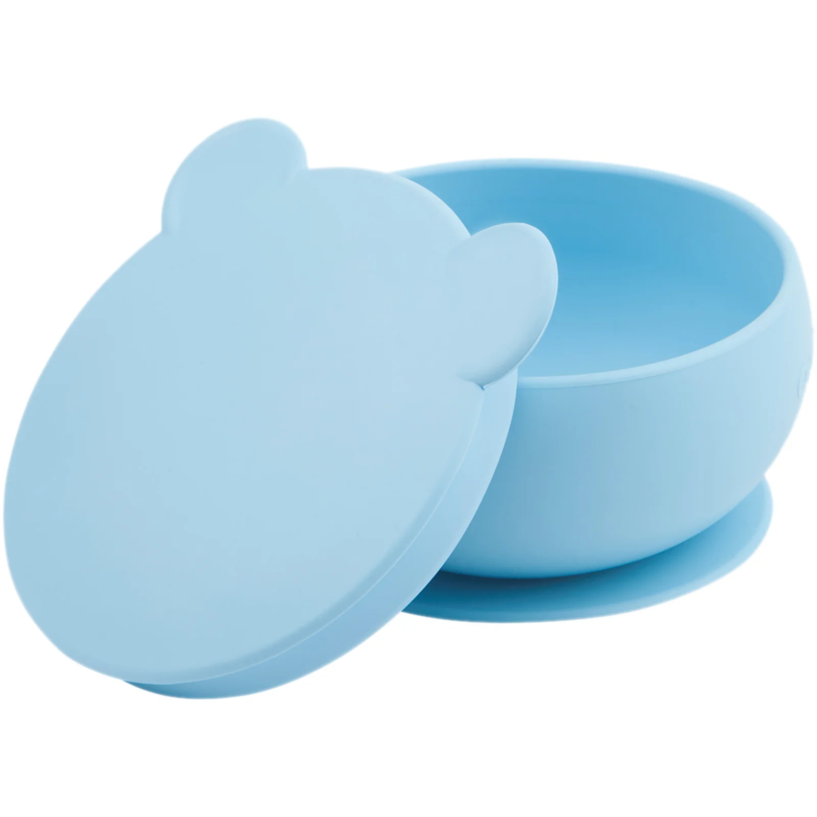 

ebebek Oioi Bowl With Lid Mineral Blue