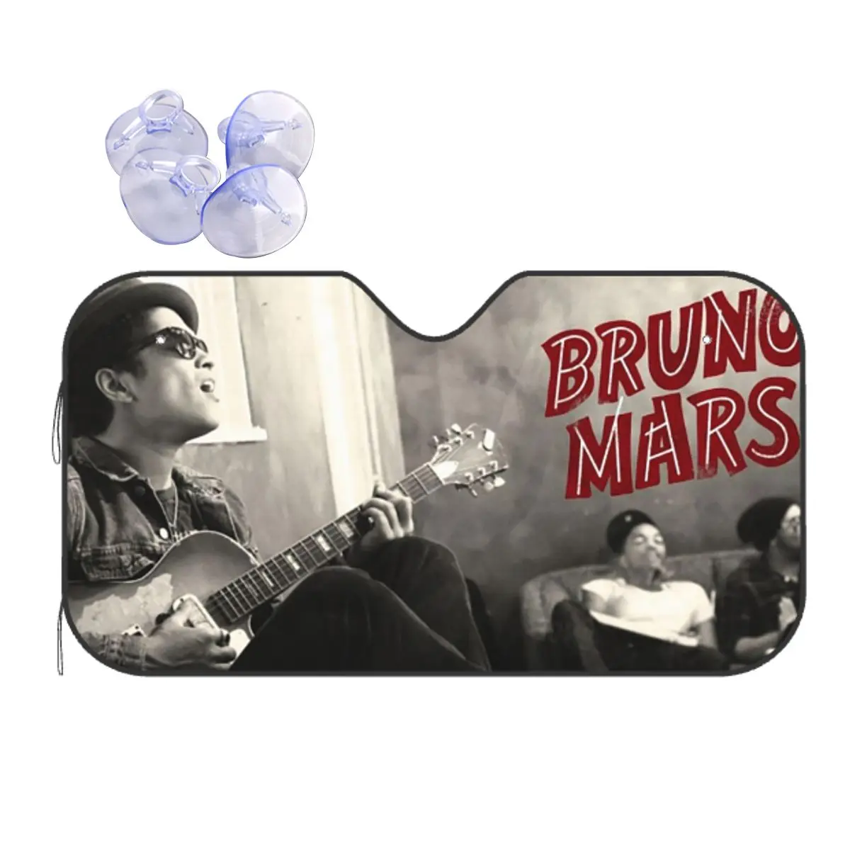 

Bruno Mars Fashion Windshield Sunshade 70x130cm Foils Sunshade Visor Sun Shade Protect