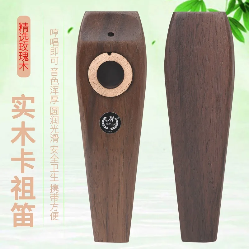 

Manufacturer's Direct Sales of Wooden Kazoo Guitar, Yukrili Instrument Accompaniment, Easy To Learn Kazoo Card Set Flute