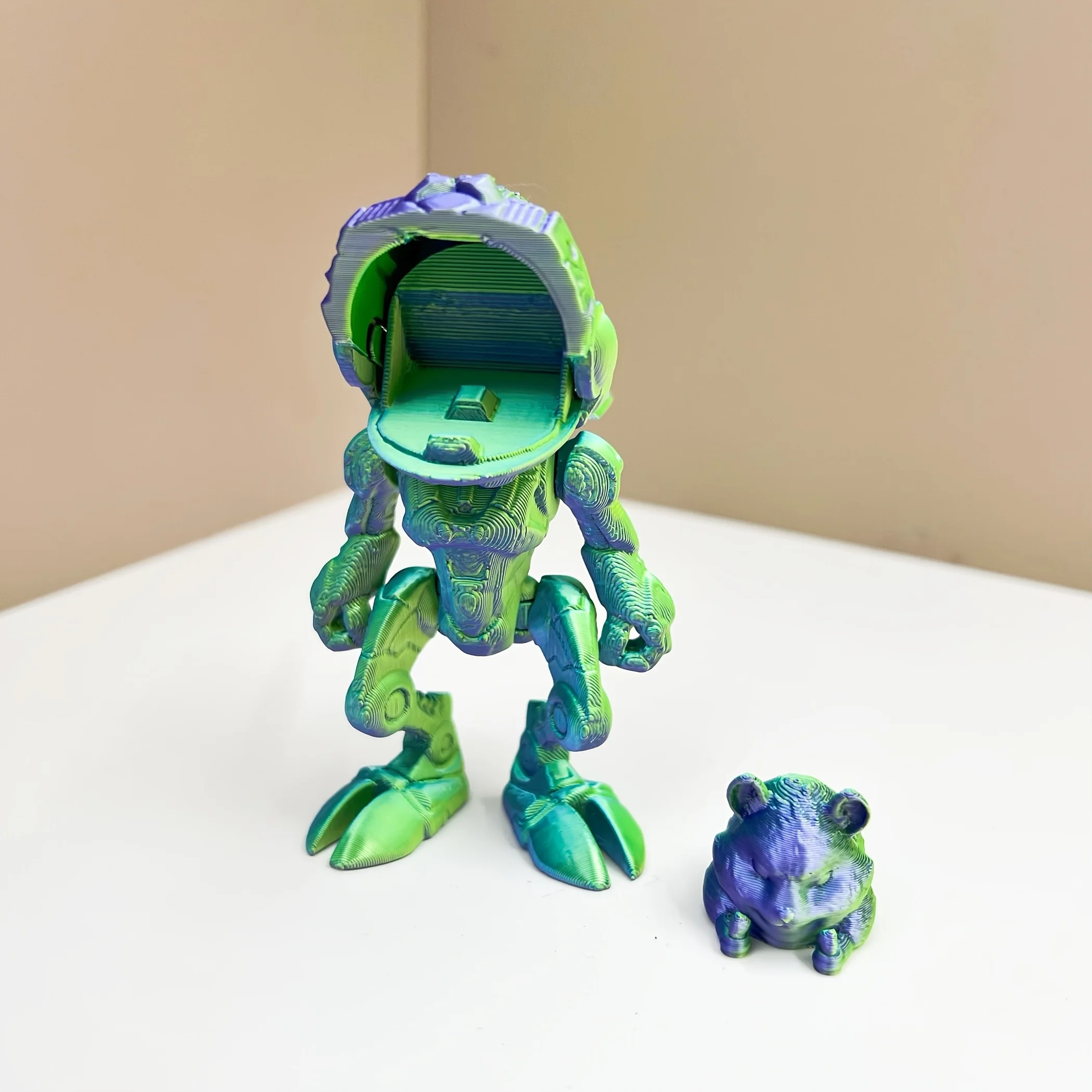 

Механическая статуэтка кролика 3D печать