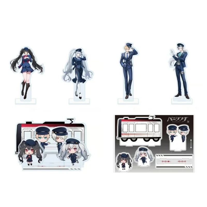 Фото GRAY RAVEN: Декоративная подставка для стола PUNISHING Plate, коллекция Lucia Standee Wanshi, украшение, аксессуары, акриловая кукла Luna, брелок для ключей Lee Jewelry №1