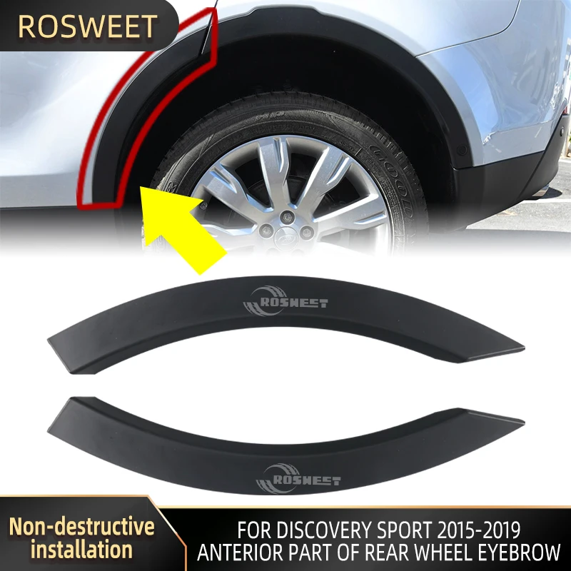 

Car Styling Fender Arch Wheel Eyebrow Protector Rear Bumper For Discovery Sport 2015-2019 L550 Anterior Rear Wheel Eyebrow