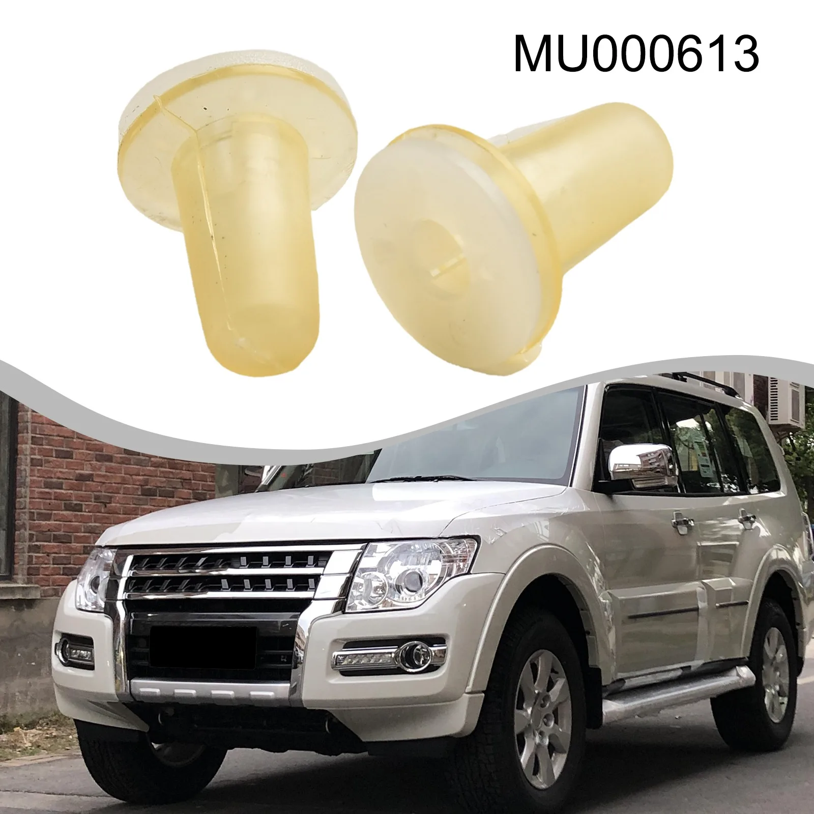 

2 шт., резиновая пряжка заднего фонаря автомобиля для Pajero MonteroV93 V97 для Mitsubishi MU000613, резиновые зажимы для зад...