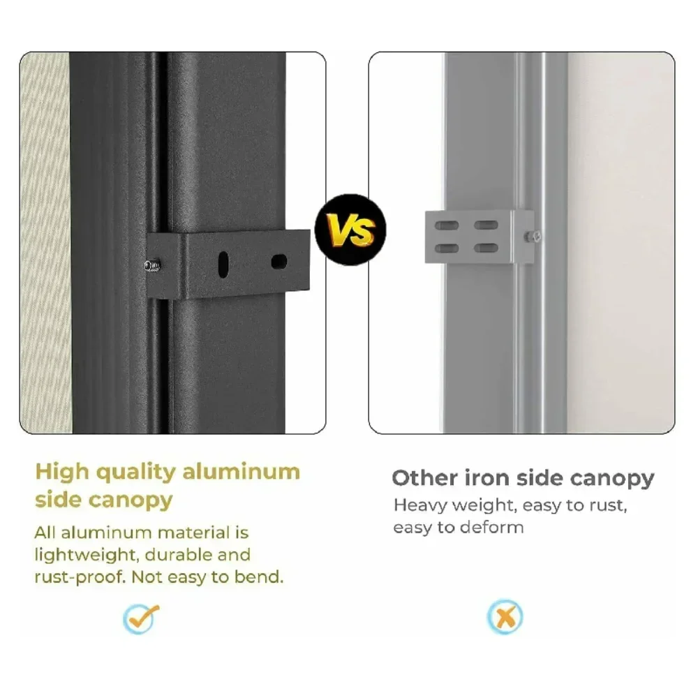 Цена laterale retrattile на esterni патио piscina idrorepellente giardino террацза зонтик 3)mo divisorio