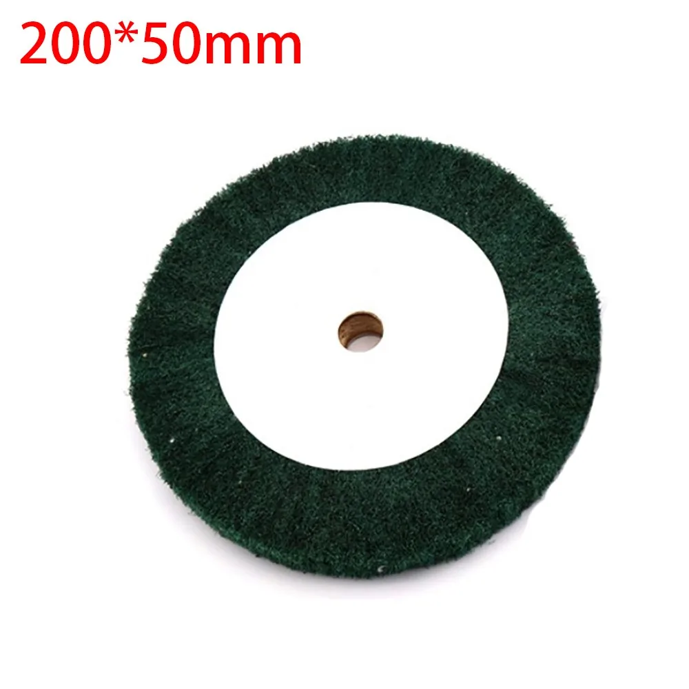 

Abrasive Scouring Grinding Flap Wheel Abrasive Polishing Buffing Pad Paint 150mm/200mm 1pcs 50mm Thickness 6/8inch