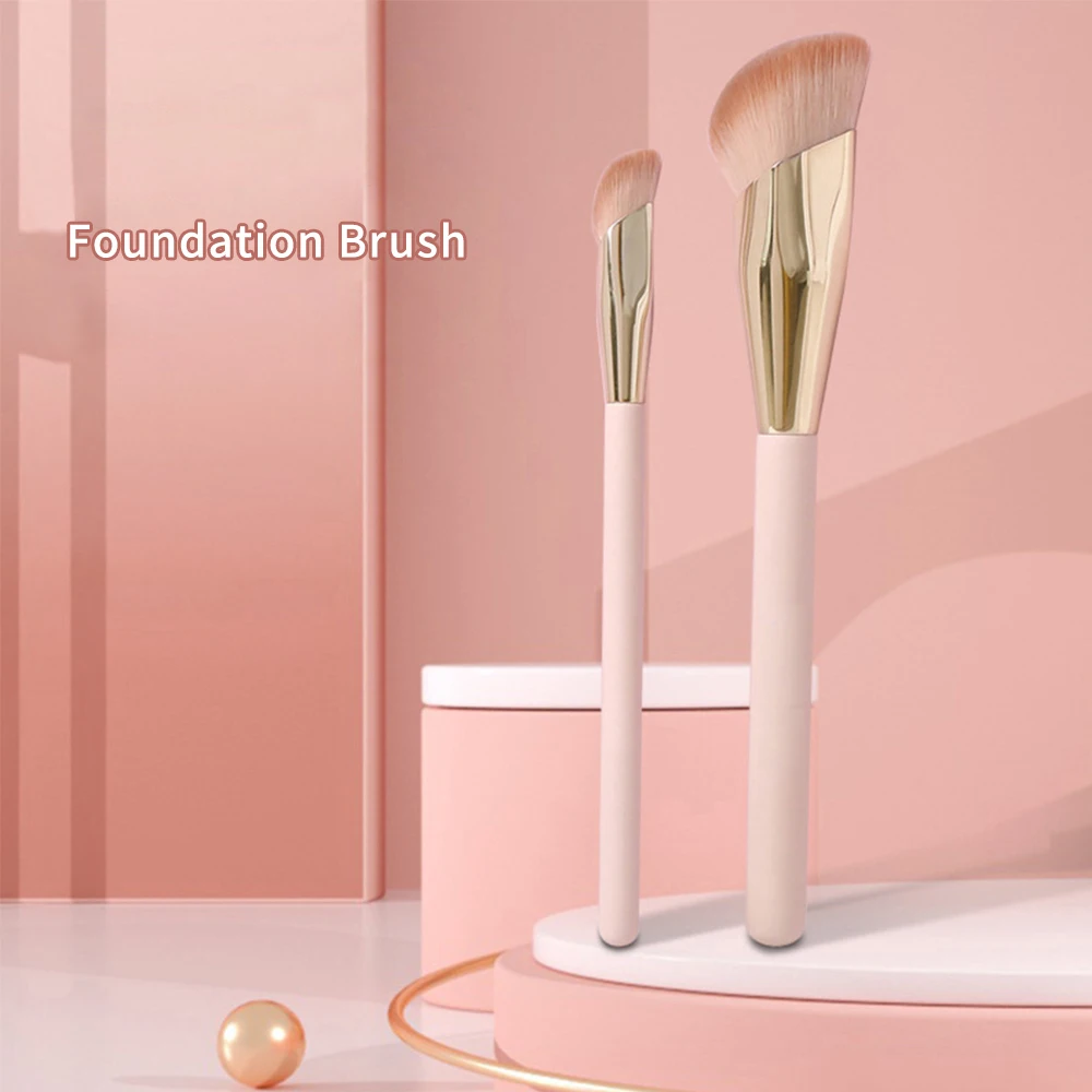 1pc Soft Powder Big Blush Foundation Lady Makeup Brush Cosmetic Tool Make Up Cosmetic Large Single Brush Facia