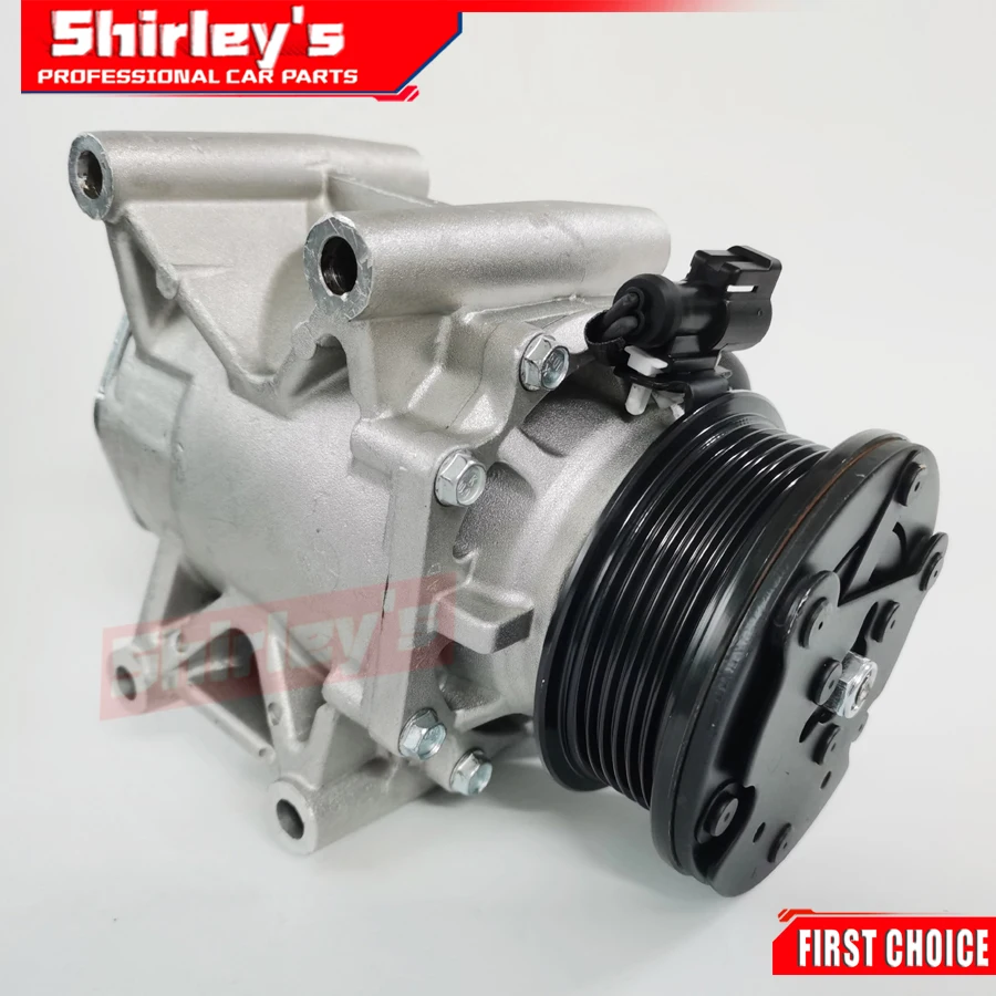 Автомобильный Компрессор переменного тока освежитель климат с шкивом для Jaguar S X
