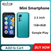 SERVO mini Smartphone Android 2.5 inch 1GB 8GB celulares Quad Core Google Play Cell phone WhatsApp Small Mobile Phones 1