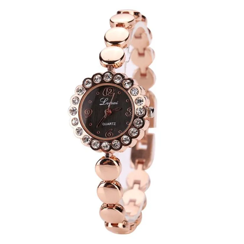 

NO.2 A1231 watch stainless steel with bracelet relogio feminino de luxo lvpai luxury rhinestone reloj mujer