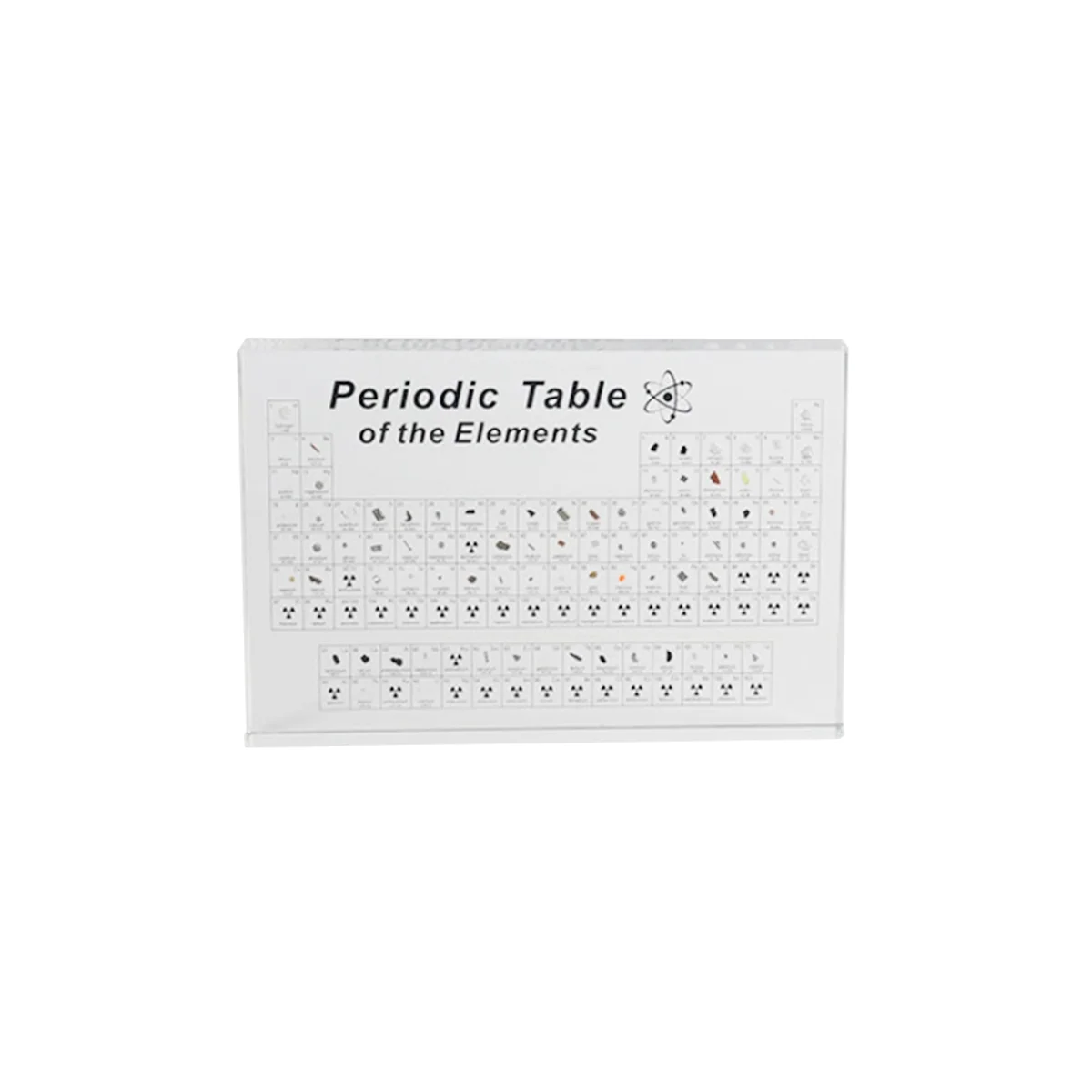 Периодическая таблица с реальными элементами внутри базой