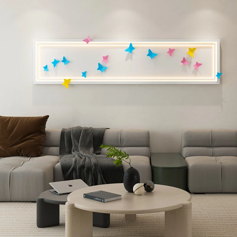 

Modern Butterfly LED Wall Lamps For Study Room Bedside Aisle Corridor Sofa Background Home Deco Lights Indoor Lighting Luminaire