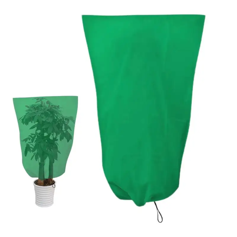 

Plant Covers Freeze Protection Tree Covers Frost Cloth Plant Anti-Freeze Protection Bag With Zipper Drawstring Frost Blankets